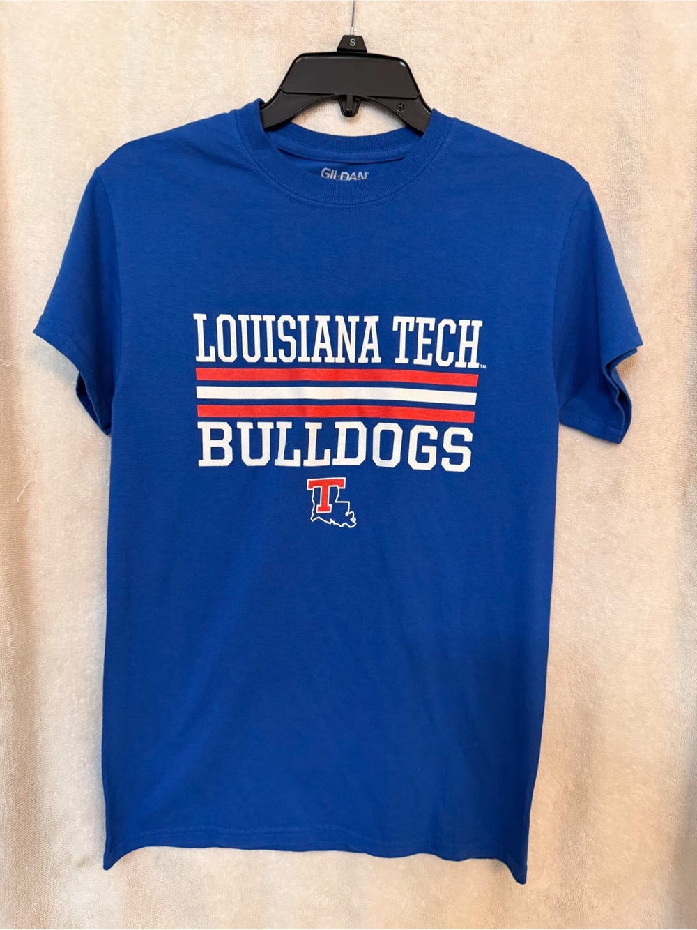 Gildan Royal Blue Louisiana Tech Bulldogs Graphic Tee